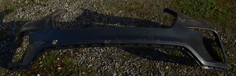 USED REF#U0366 || 2017-2018 HYUNDAI SANTA FE || FRONT BUMPER COVER ONLY 