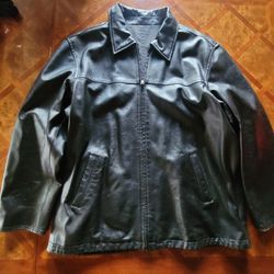 Leather Jacket 2xl