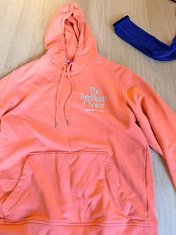 New Balance "The Intelligent Choice" Hoodie - Men's Small (Coral)