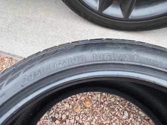 $100 for both tires. 275/40ZR20