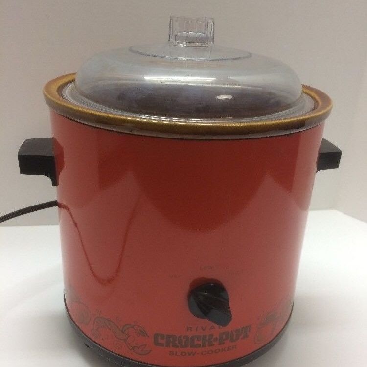 Rival Orange Slow Cookers