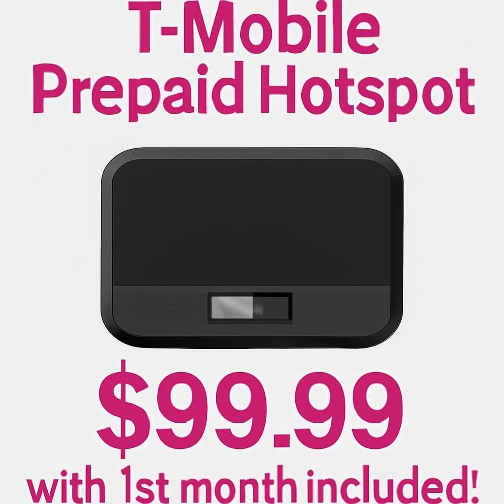 New T-Mobile Unlimited Hotspot On The Go