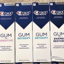 Crest Pro health Large Size $5! Retails $8-$10 Each 