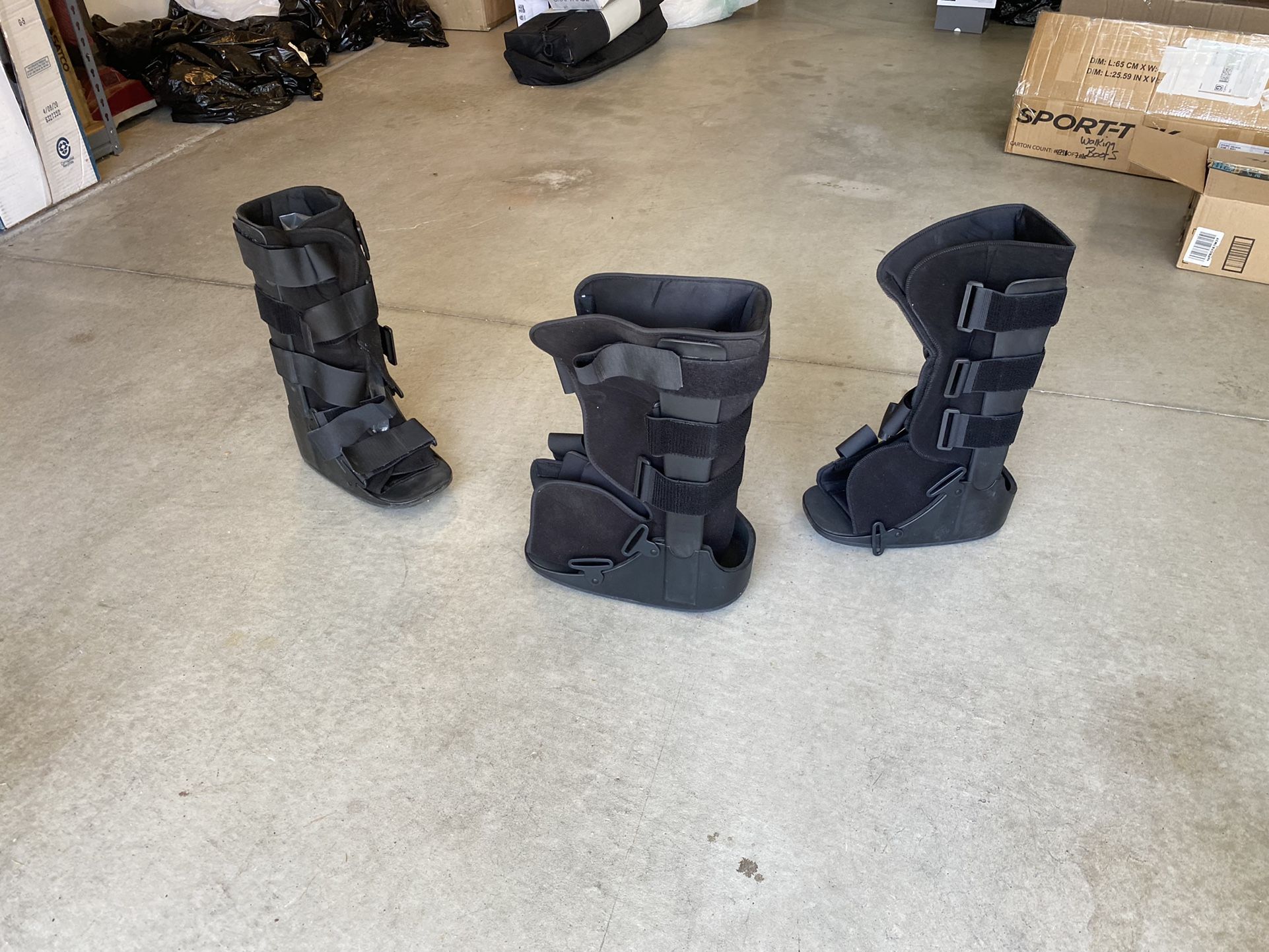 Surgerical Walking Boots  $ 20 Each