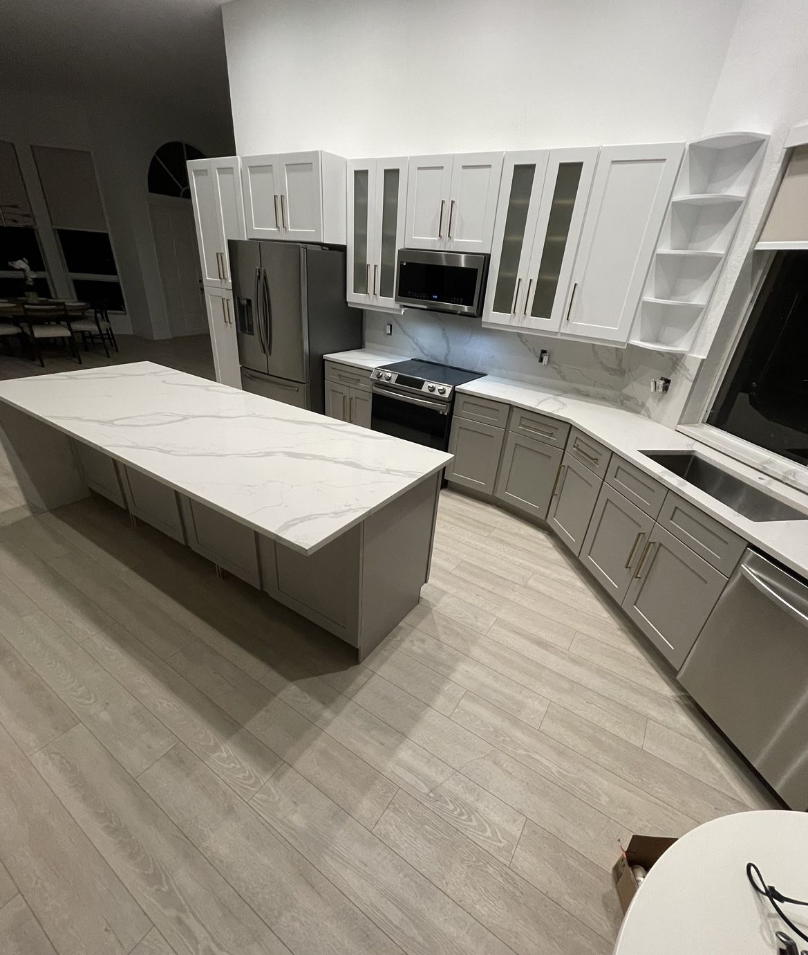 Kitchen quartz Counter Top