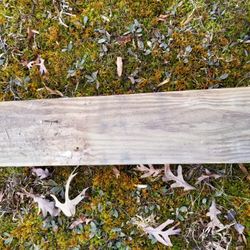 TREATED 6" X 6" TIMBERS, 12 FT. PLUS IN LENGTH $25. EACH.