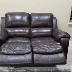 Electric Recliner Love Seat Sofa (Ashley)