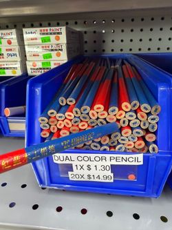 Dual color pencil