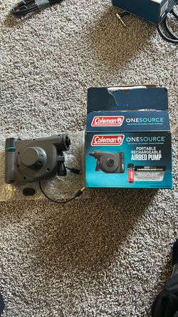 Colman mattress inflator New