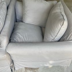 Free Loveseat And Chair.