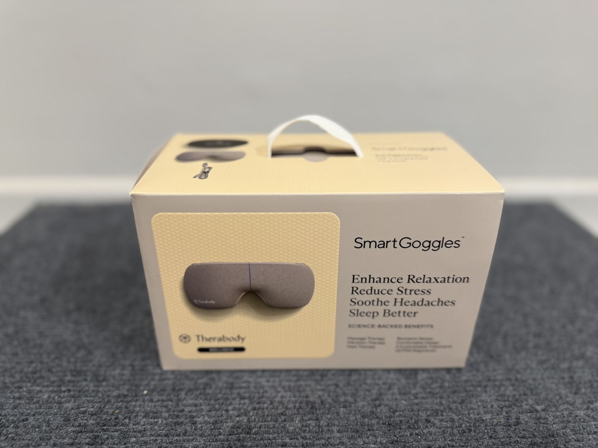 Therabody SmartGoggles Eye Massager - Relaxation, Focus & Sleep Support Brand new