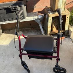 Rolling Walker With Breaks