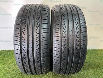 Y29 225 50 18 95W Champiro UHP AS —2 used tires 90% life