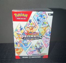 Pokemon Scarlet & Violet Prismatic Evolutions Booster Bundle SEALED
