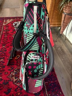 PING HOOFER LITE GOLF BAG Limited edition pattern