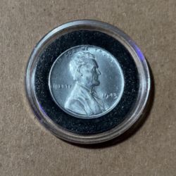 1943 Steel Cent No Mint mark $3000