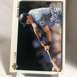 1992 Upper Deck George Brett Kansas City Royals Card #444