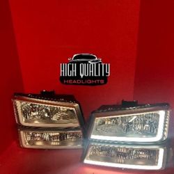 Chevy Silverado 2003. 2006 Headlight.