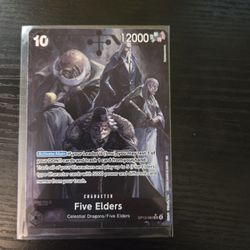 One Piece Five Elders Alt Art