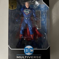DC Multiverse Lex Luthor Power Suit 7" Action Figure McFarlane Toys •Gold Label