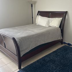 Queen Sleigh Bed Frame For FREE
