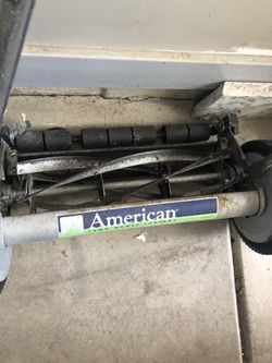 American Lawn Mower Company Reel Lawn Mower