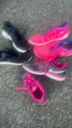 3 Pairs Nike Running Sneakers Bundle
