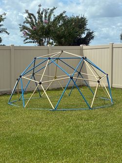 Play structure Climbing Dome with Hammock