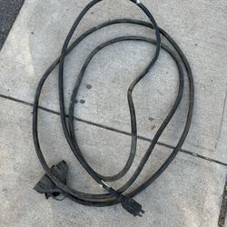 Black Extension Cord 