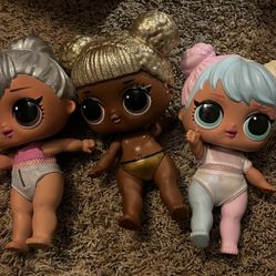 Lot Of Big, Little And Baby LOL And Pets. OMG Dolls. Clothing And Accessories 