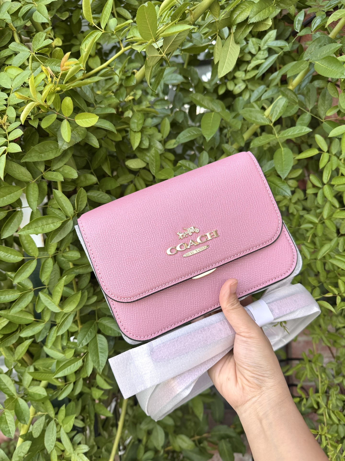 Coach Mini Brynn Crossbody True Pink