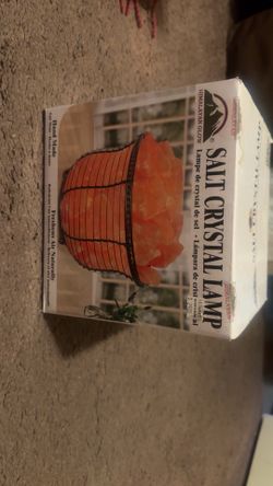 Salt Crystal Lamp