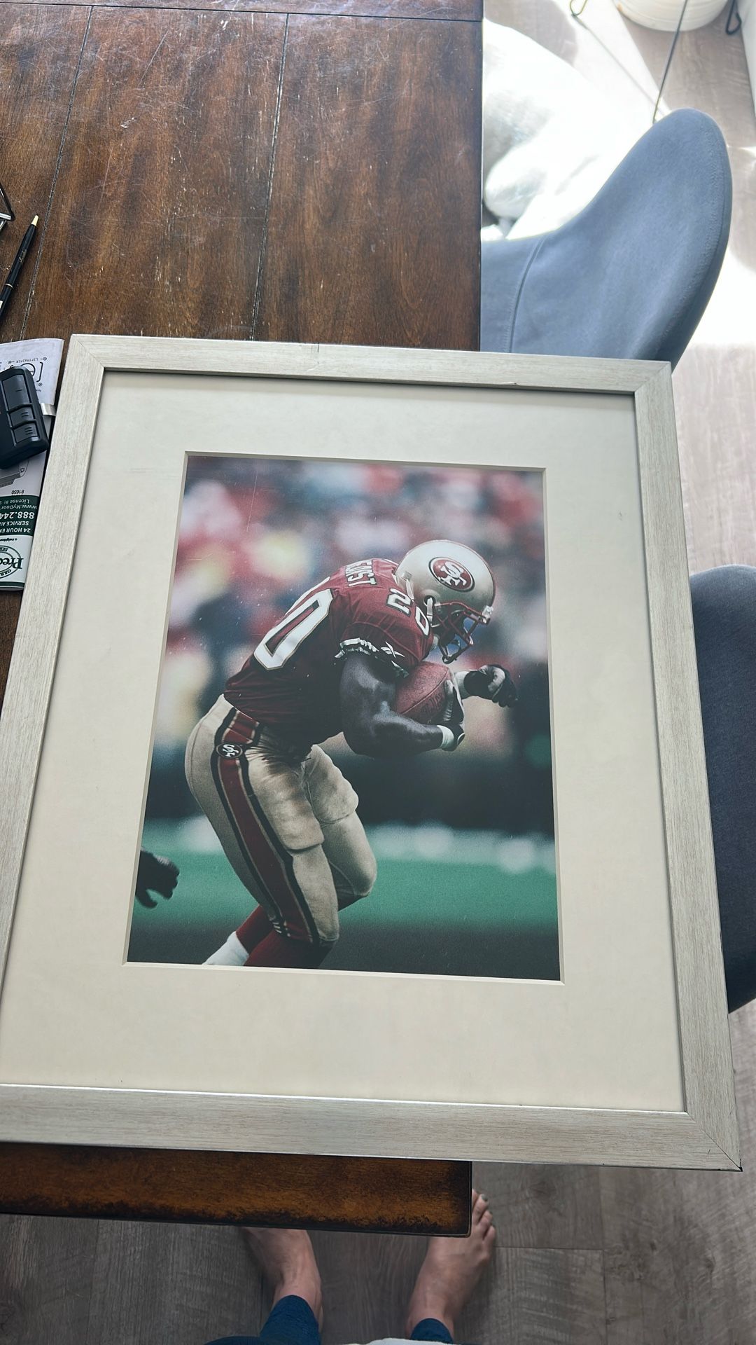 49er Photo Framed