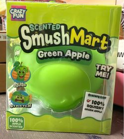 Crazy Fun Scented SmushMart Green Apple Squishy Toy
