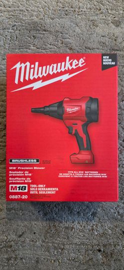 New Milwaukee M18 precision blower Tool only