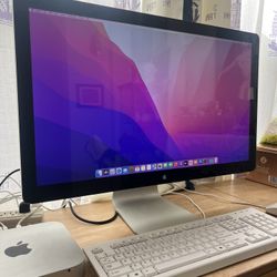 Apple 27-inch Thunderbolt Display & Mac Mini Bundle - Great Condition