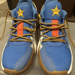 Adidas D.O.N. Issue 2 X Woody Toy Story Boys Basketball Sneakers Boy’s Shoes size 6