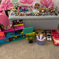 LOL Dolls, Playset, Cars & Accessories 
