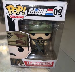 Funko POP! Retro Toys G.I. Joe Leatherneck #9 Vinyl Figure DAMAGED BOX SEE PICS