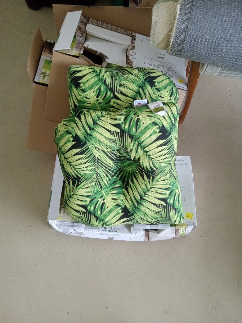 2 New Seat Cushions