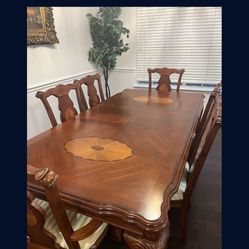 Dining Set Table And 6 Chairs 