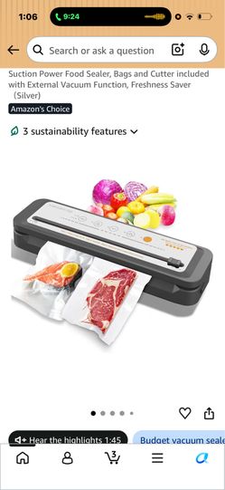 Vacuum sealer