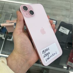 Pink 15 Plus Unlocked. Cash Or $50 Down W Approval 