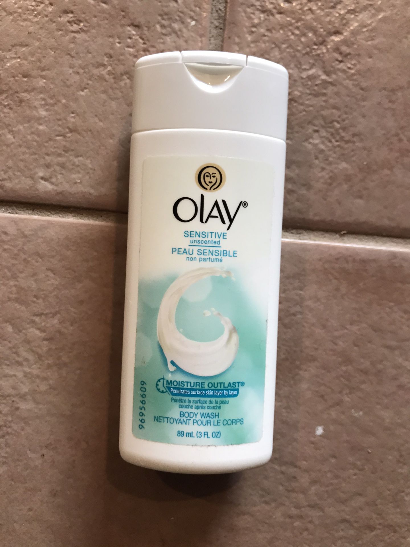 Olay Sensitive Unscented Body Wash 3 fl oz