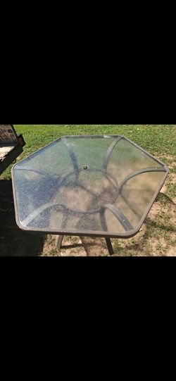 Outside table