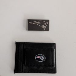 New  England Patriots Wallet And Money Clip