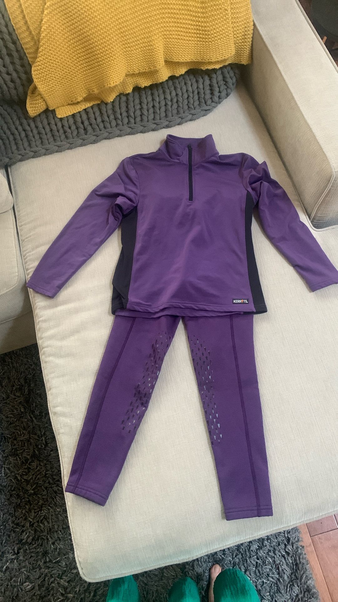 Girl Kerrits Horse Riding Outfit
