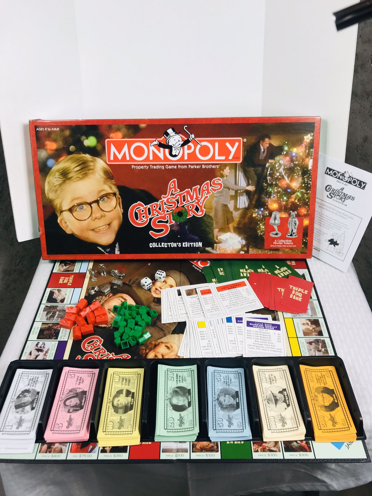 2008 Parker Bros. Monopoly A Christmas Story Collector’s Edition