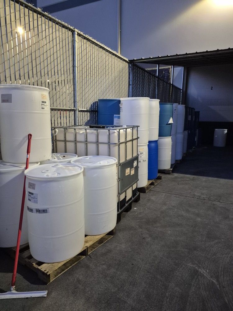 55gal Food Safe Plastic Drums