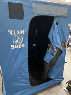 Clam 5600 ice shanty discount
